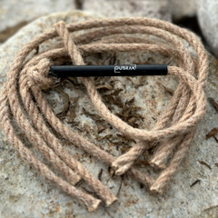 Dubrak Long Lasting Fire Starter Tinder Rope Set (x5) + Bellow for Camping