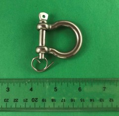 Stainless Anti-Off Shackles Stainless Steel 316 Anchor Chain 1/4″ or 6mm by 4…