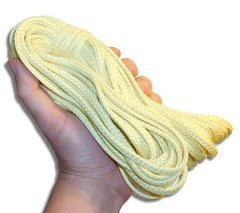 Parachute Cord 25 ft 2000 lb Mil C 87129A Type 9 Spec Rope Made with Kevlar