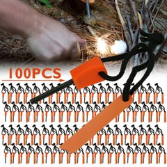 Multifunction Waterproof Flint Fire Starter Survival Tool Ferro Rods Starter