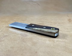 Bushcraft Striker Firesteel Scraper For Ferro Rod Carbon Steel Cocobolo Handle