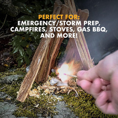 Stormproof, Waterproof & Windproof Match Kit with 4 Packs of Refill Matches