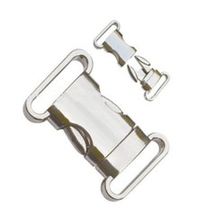Metal Quick Release Buckle Fashion Curved Top for Survival Paracord Bracelet