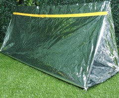 Emergency Shelter Blanket Reflective Tent 2 Person Camping Survival Bug Out Bag