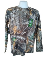 Realtree Camo Shirt Small 34/36 Camouflage Hunting Men’s Long Sleeve Edge New _