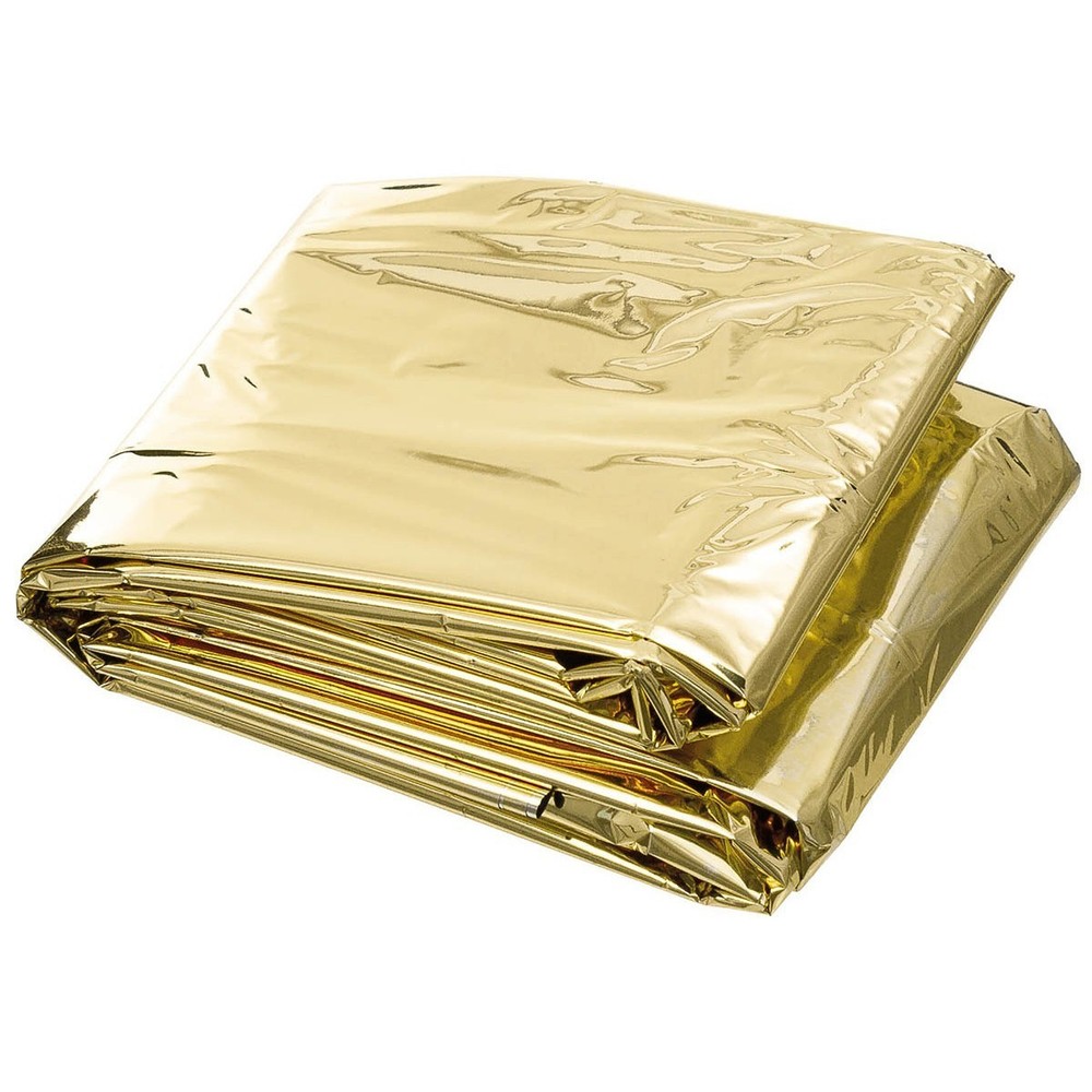 Rescue Blanket MFH (213 x 132 cm) – Silver/Gold: Your Compact Lifesaver