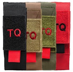 Tactical MOLLE Tourniquet & Shear Pouch – RED
