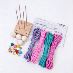 4Pcs Heavy Duty Paracord Rope 4mm Polyester Paracord String Rope for Keychain