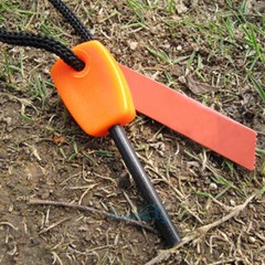 Lot Outdoor Survival Magnesium Rod Fire Starter Emergency Striker Flint for Camp