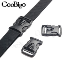 3/4″~1-1/2″ Plastic Adjustable Side Release Buckles Backpack Bag Strap Webbing