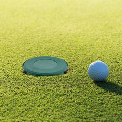 Cup Cover Hole Putting Green Practice Training Aid for Home Office Traveling New