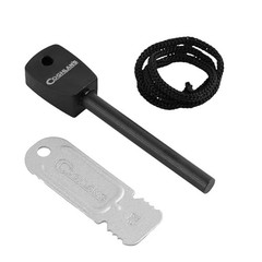 Flint Striker Firestarter Tool for Camping, Hiking, Emergency Survival, and