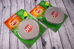 Lot of 2 Off Backyard Mosquito Coil Repels up to 4 Hours-3 Coils, 3 Trays Each