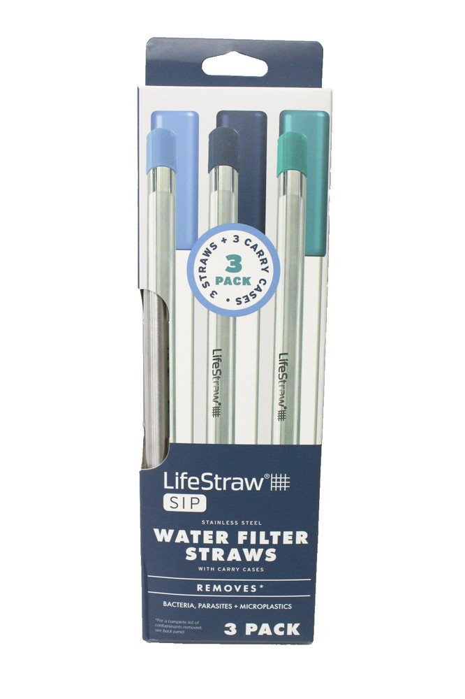 LifeStraw SIP Water Filter Straws (3pk)