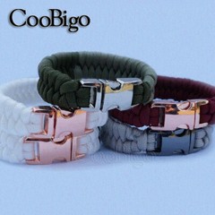 1X Metal Side Release Buckle Paracord Bracelet Backpack 3/8″~1″ Webbing Strap