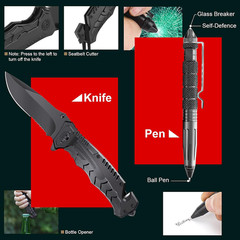 116PCS Survival Kit First Aid Emergency Gear Camping Hiking Bug Out Bag