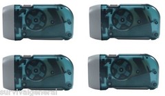 (4) Flashlight LED Built-in Squeeze Dynamo Recharging Survival Emergency Hiking
