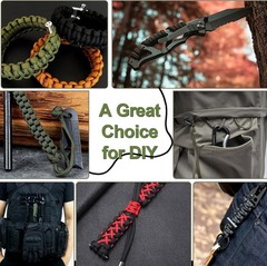 550 lb 1000ft Paracord Rope – Versatile Utility Cord for Camping & DIY Projects