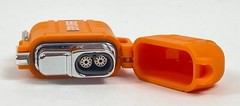 Rechargeable Waterproof Flameless Lighter with LED Flashlight Windproof