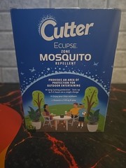 2023 Cutter – Eclipse Zone Mosquito Repellent Device, *New* Rechargeable Outdoor