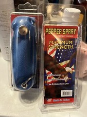 Pepper Spray (2 PK) 1/2oz Keychain Self Defense Security Safety Lock
