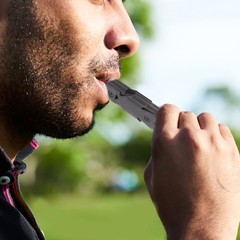 Marine Whistle for Bird and Dog Training Camping Survival Hockey Referee