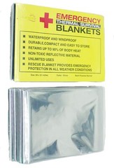 Rawyer (4 Pack) Emergency Thermal Survival Blankets, Mylar Blankets for Outdo…