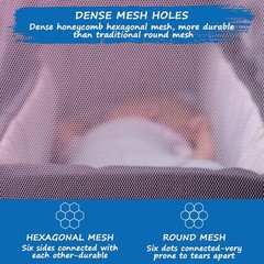 Mosquito Net for Stroller Baby Perfect Bug Pink