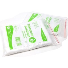 2 Pack Triangular Bandage 40″x40″x56″ EMT CERT Emergency Survival First Aid Kit