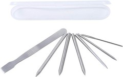 Versatile 7 Pack Paracord Tools for Weaving & Stitching with Storage Box