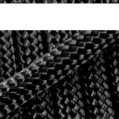Tactical Paracord Rope 100ft, 4mm Nylon String, Outdoor Utility Rope, black