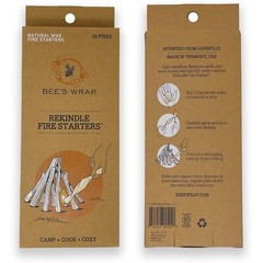 Rekindle Fire Starters Made In The Usa Natural Beeswax Fire Starters For Campfir