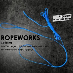 Hollow Uhmwpe Braided Cord 1.3mm 1.6mm 2mm Spliceable For Tent Guyline Tarp Hamm