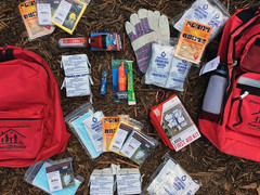 All-in-one-2 Person Emergency Survival Backpack Kit | Hurricane,BugOut Bag