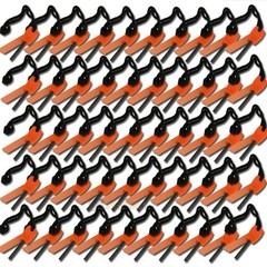 10-200PCS Emergency Flint Fire Starter Rod Lighter Magnesium Camping Tool Kits