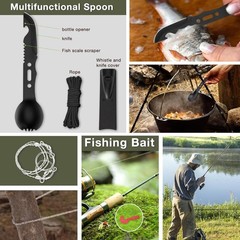 Kits de supervivencia, artículos esenciales para senderismo y acampada, equipo