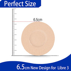 25Pack Freestyle Bandage for Libre 3 Sensor Covers Waterproof 14 Days Overpatch