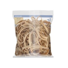 Upgrade Office Supply UPG25764 Rubber Bands, Size 64 4 Oz Bag, Natural Crepe