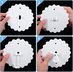 Durable Ceiling Mosquito Net Hooks – Easy Install & Versatile