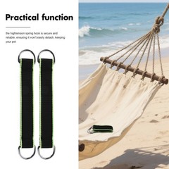 4 Pcs Swing Hammock Safety Rope Hanging Chair Fixing Kit Camping
