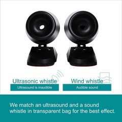 8 Universal Deer Whistles – Enhance Vehicle Safety with Silent Ultrasonic Sound