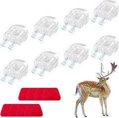 4 PCS Deer Whistles for Car, Automotive Deer Warning Whistle Devices, Animal War