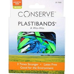 Baumgartens Conserve Latex-Free Identification Wristband Assorted Colors