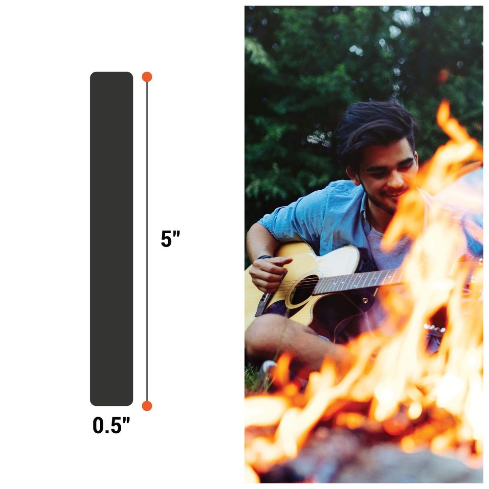 1pcs Huge 1/2 x 5″ Ferrocerium Rod Flint Fire Starters Magnesium Outdoor Camping