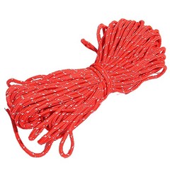 2mm Reflective Thin Paracord Rope – 65ft Dyneema Guy Lines for Tent, Tarp, Ca…