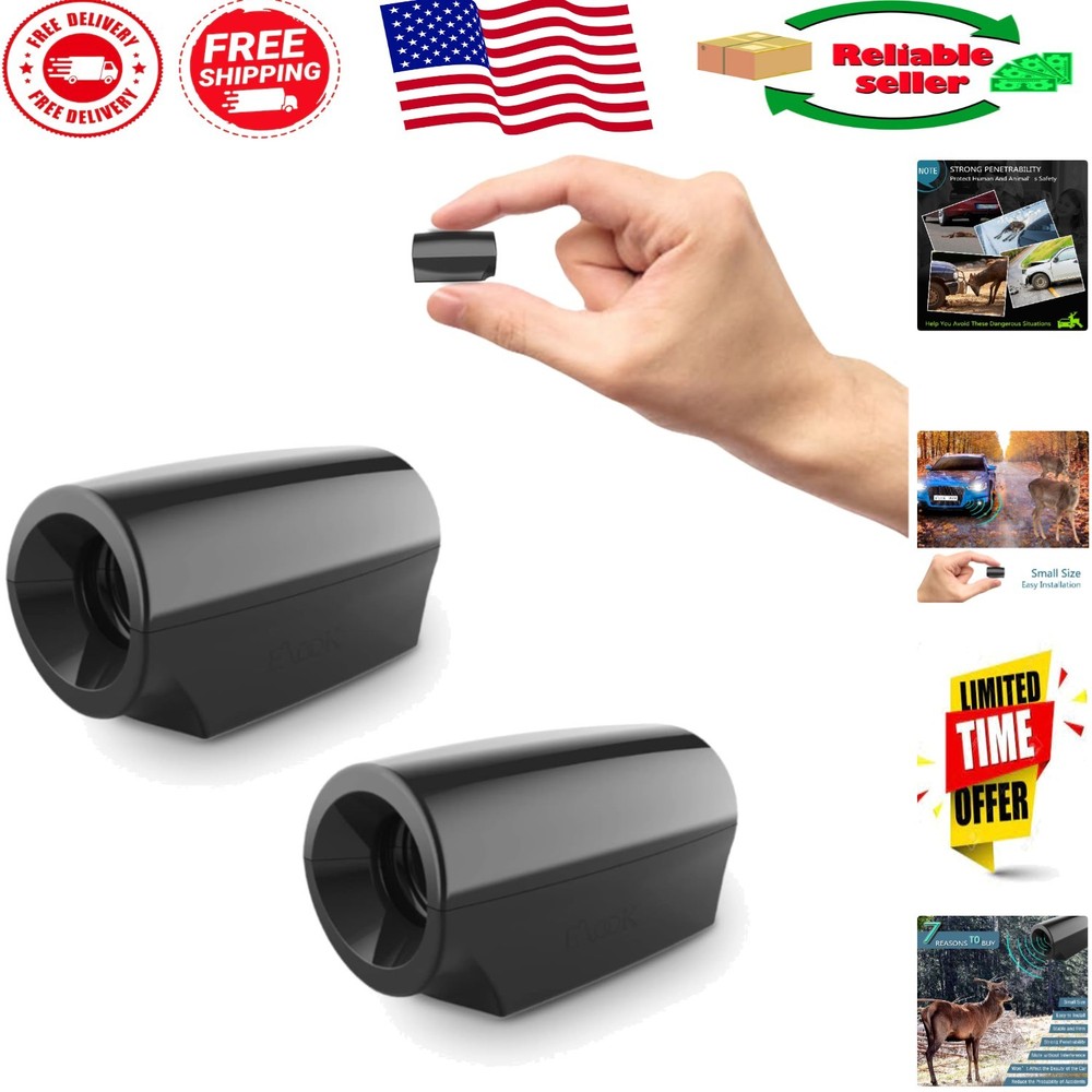 Innovative Deer Warning Whistle – Compact & Efficient Car Safety Device, 2 Pack