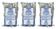 Mainstay Emergency Food 2400-cal bars (3 pack), good for 1 person up to 6 days