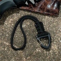 1/3Pcs Paracord Lanyard Survival Keychain Key Ring Triangle Buckle Keychains Kit