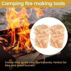 Natural Firelighters for Wood Burners, Fire , Firelighter for Stove7444