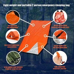 Portable Waterproof Emergency Survival Sleeping Bag Outdoor Edc Camping Gear The